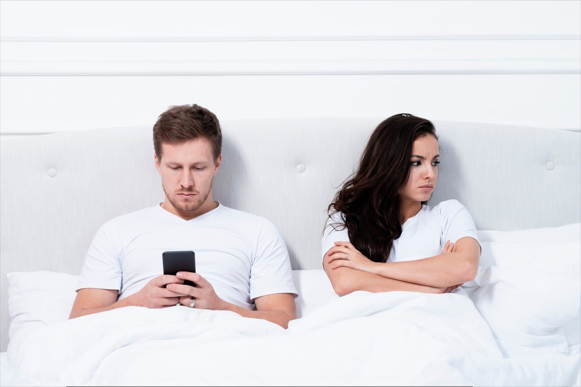 couple - serious wife