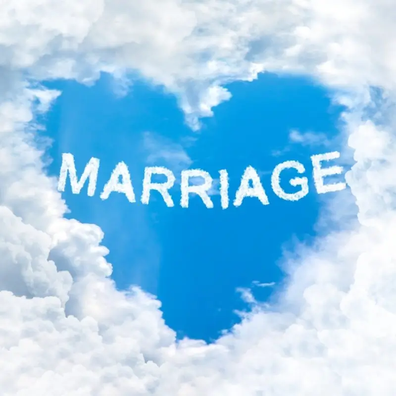 marriage-word-on-blue-sky-800x800